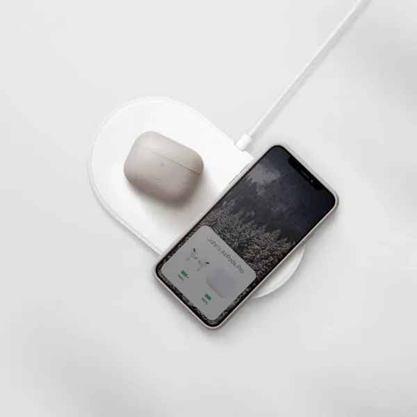 Mbështjellës UNIQ Lino për AirPods Pro, silikon, i zi - 5