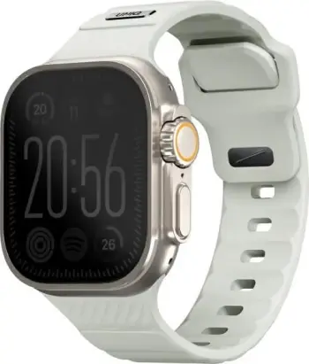 Rrip sportiv për Apple Watch UNIQ Stride SE, FKM Rubber, 49/46/45/44mm, që ndriçon në errësirë