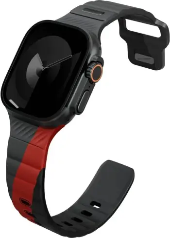 Rrip gome për Apple Watch UNIQ Stride De Rubber, 44/45/46/49mm, Bezhë