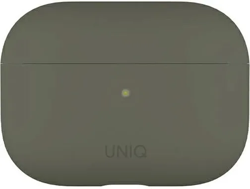 Mbështjellës UNIQ Lino për AirPods Pro, silikon, gri - 2