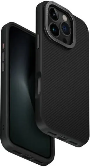 Mbështjellës UNIQ Keva Max Magclick për iPhone 16 Pro Max, i zi - 1