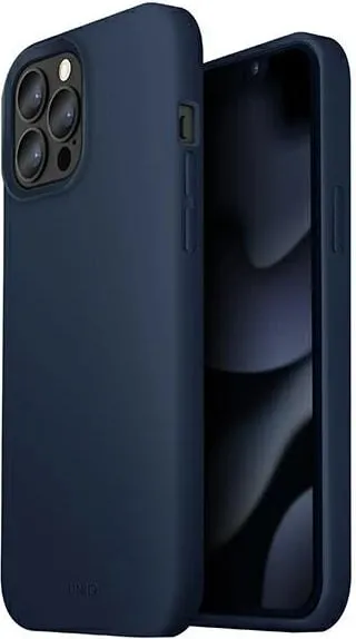 Mbështjellës UNIQ Lino për iPhone 13 / iPhone 13 Pro, Kaltër - 1