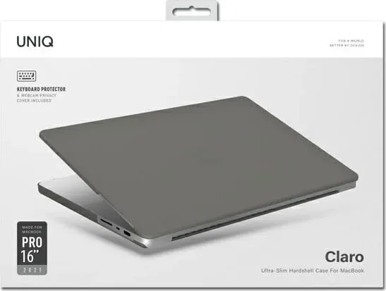Mbështjellës UNIQ Claro për MacBook Pro 16" (2021/2023), Transparent - 2