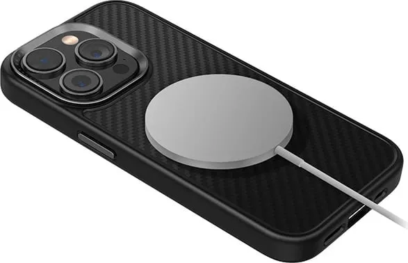 Mbështjellës UNIQ Keva Magclick për iPhone 15 Pro, i zi - 2