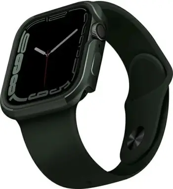 Mbështjellës Uniq Valencia për Apple Watch Series 4/5/6/7/8/9/SE/SE2 44/45mm, grafit