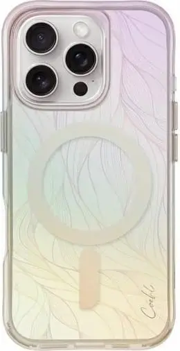 Mbështjellës UNIQ Coehl Willow me magnet për iPhone 16 Pro, Iridescent