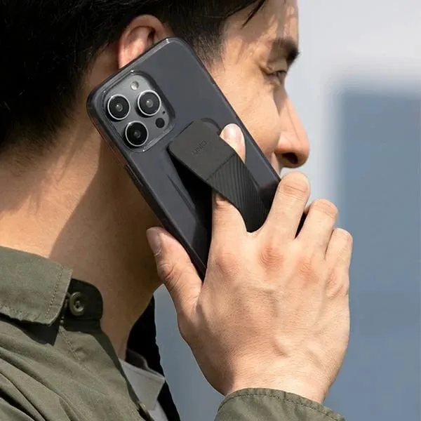 Mbështjellës UNIQ Heldro Mount për iPhone 14 Pro Max, gri - 5