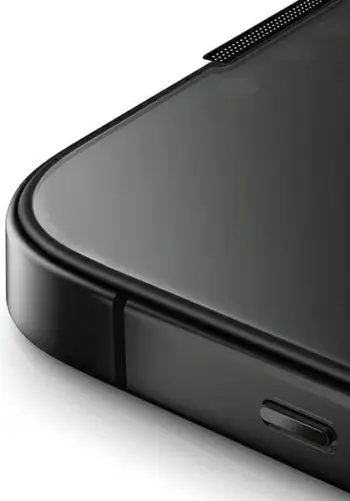 Xham mbrojtës matte UNIQ Optix për iPhone 15 Pro Max 6.7", xham i kalitur, me aplikator