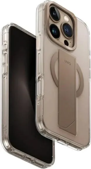 Mbështjellës UNIQ Heldro Max Magclick për iPhone 16 Pro, Gold - 1