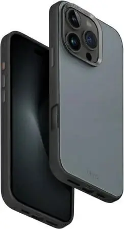 Mbështjellës UNIQ Lyden DS për iPhone 16 Pro 6.3", Magclick, blu e zezë