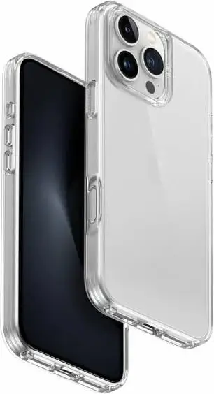 Mbështjellës UNIQ Air Fender për iPhone 16 Pro, Transparent