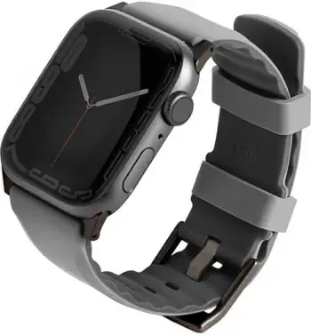 Rrip silikoni për Apple Watch UNIQ Linus, 38/40/41mm, i zi
