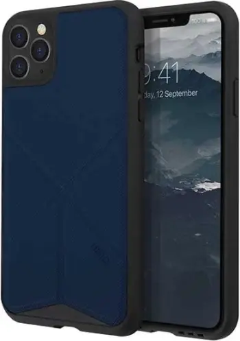 Mbështjellës UNIQ Transforma për iPhone 11 Pro Max, zi