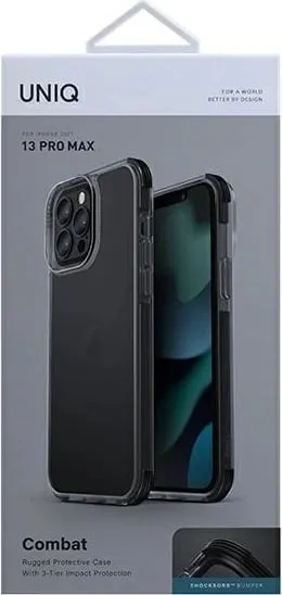 Mbështjellës UNIQ Combat për iPhone 13 Pro Max, i zi - 4