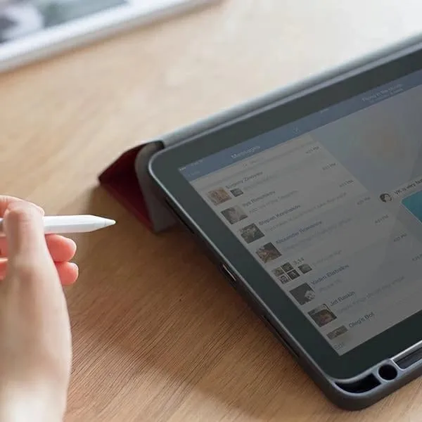 Mbrojtëse UNIQ për iPad Air 10.9 (2020), e kuqe - 6