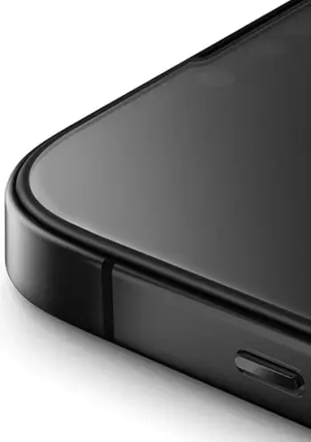 Mbështjellës xhami i temperuar UNIQ Optix Matte për iPhone 15 / 14 Pro me aplikator