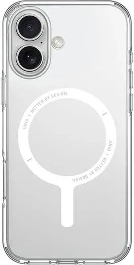 Mbështjellës UNIQ Clario për iPhone 16 Plus 6.7", Magclick, Transparent - 2