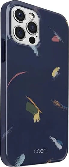 Mbështjellës UNIQ Coehl Reverie për iPhone 12 / iPhone 12 Pro, Blu - 2