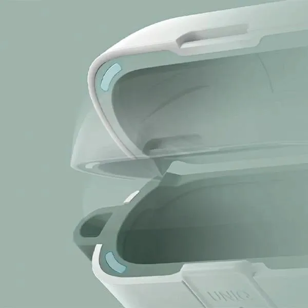 Mbështjellës UNIQ Clyde Lock Case për AirPods Pro 2, kaltër-gri e errët - 6