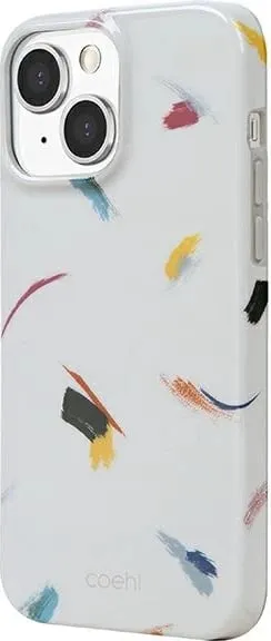 Mbështjellës UNIQ Coehl Reverie për iPhone 13, gri e çelët - 1
