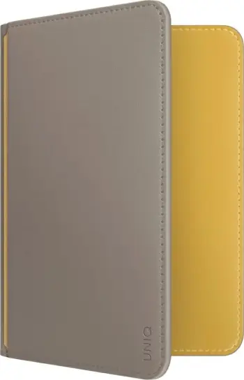 Mbështjellës pasaporte UNIQ Belmont, RFID blocking, Gri/Verë