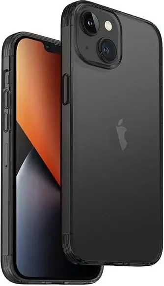 Mbulesë telefoni Uniq Air Fender për iPhone 14 Plus 6.7", mbrojtëse, gri e tymosur