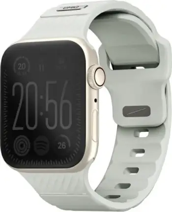 Rrip sportiv për Apple Watch UNIQ Stride SE, FKM Rubber, 42/41/40mm, që ndriçon në errësirë