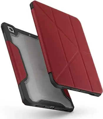 Mbështjellës tablet UNIQ Trexa për iPad 10.2" 2019/2020/2021 dhe iPad Air 10.5" 2019, kapak magnetik auto sleep/wake, me stand, i kuq