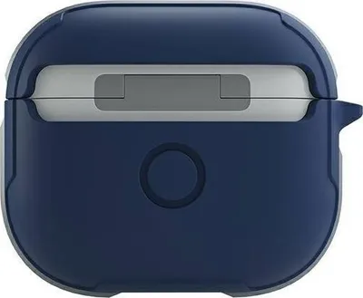 Mbështjellëse Uniq Valencia për Apple AirPods 3, e kaltër - 2