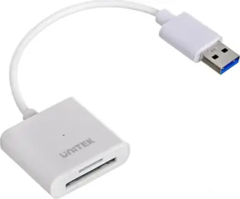 Lexues kartash Unitek Y-9321, USB 3.1 Gen1, i bardhë