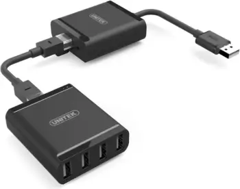 Adapter USB Unitek Y-2516, USB në USB, i zi
