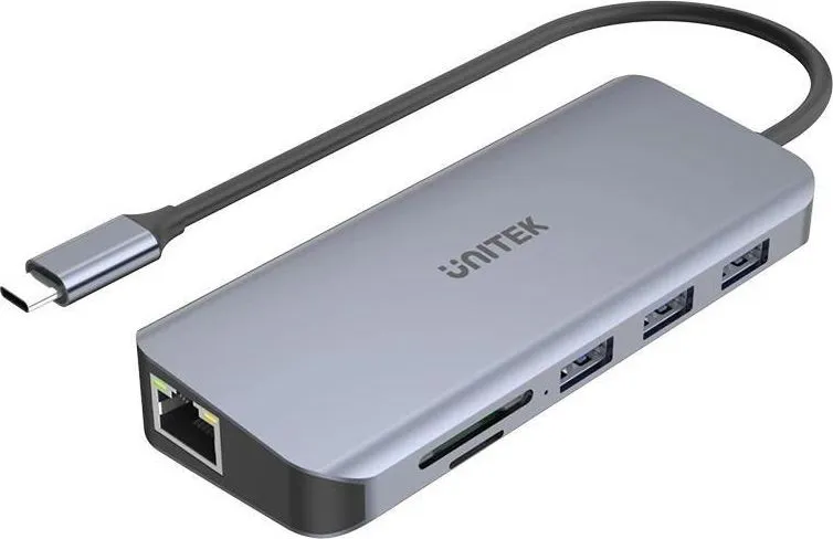 Docking Station Unitek uHUB N9+ (D1026B), i hirtë - 1