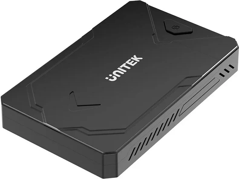 Kasë UNITEK S1229CBK01 për SSD M.2 NVMe & SATA, USB Type-C, e zezë - 1