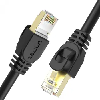 Kabllo e rrjetit Unitek Cat.7 SSTP RJ45 (C1815EBK), 20m, e zezë