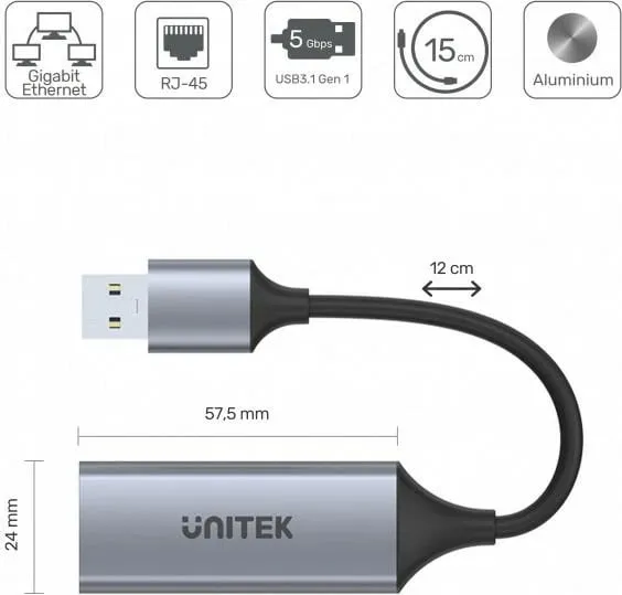 Kartë e rrjetit - adapter Unitek U1309A - 3