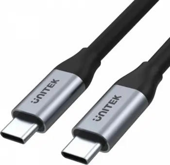 Kabllo rrjeti USB Unitek USB-C (C14091ABK), 2m , e argjendtë