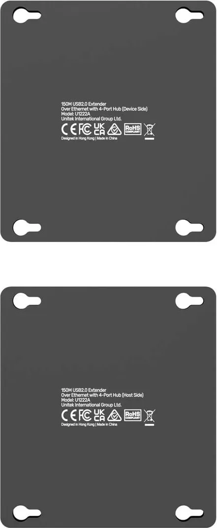 USB-C extender Unitek, 4x USB-A, Ethernet, 150m, 480Mbps - 5