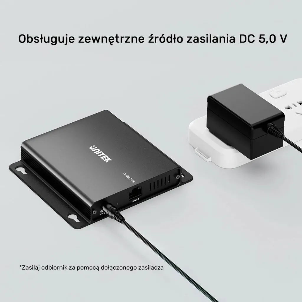 USB-C extender Unitek, 4x USB-A, Ethernet, 150m, 480Mbps - 10