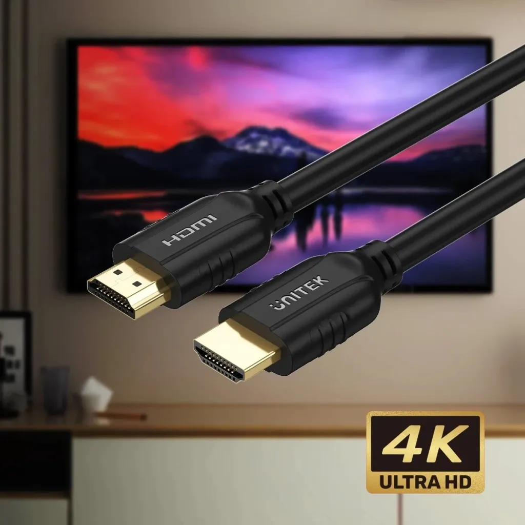 Kabllo HDMI Unitek C11079BK, 5m, 4K, i zi - 6