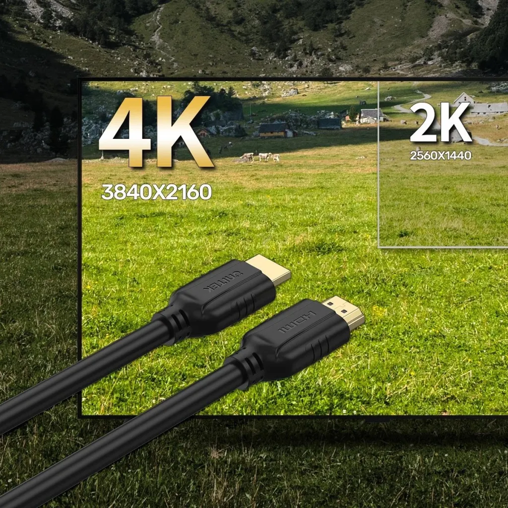 Kabllo HDMI Unitek C11079BK, 5m, 4K, i zi - 7
