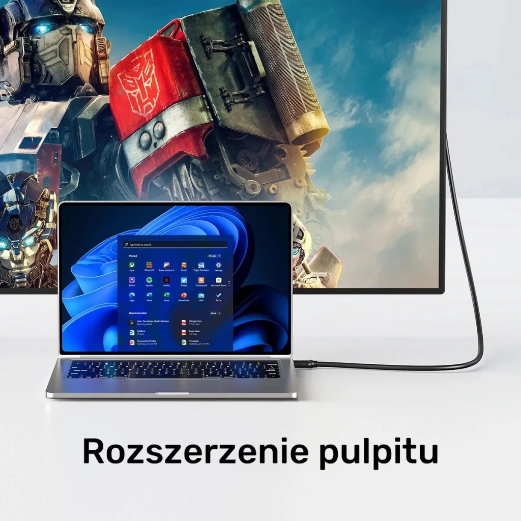 Kabllo HDMI Unitek C11079BK, 5m, 4K, i zi - 10