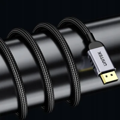 Kabllo DisplayPort UNITEK C1626GY01-2M, 2 m, Gri - 3
