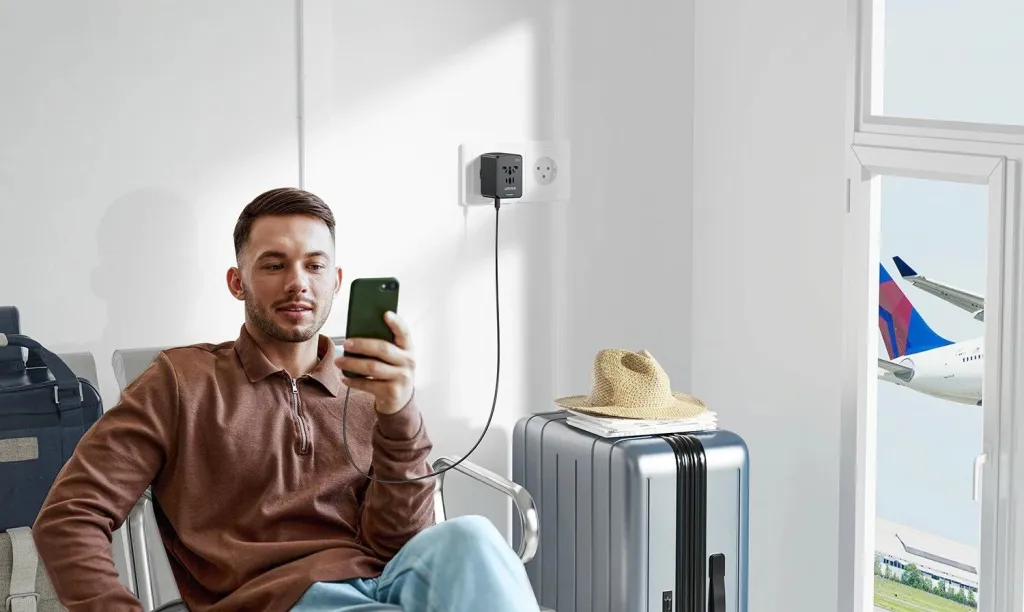 Karikues udhëtimi Unitek, 35 W, i zi - 6