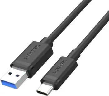 Kabllo USB Unitek Y-C491BK, USB-A në USB-C, 0.5 m, USB 3.1, e zezë