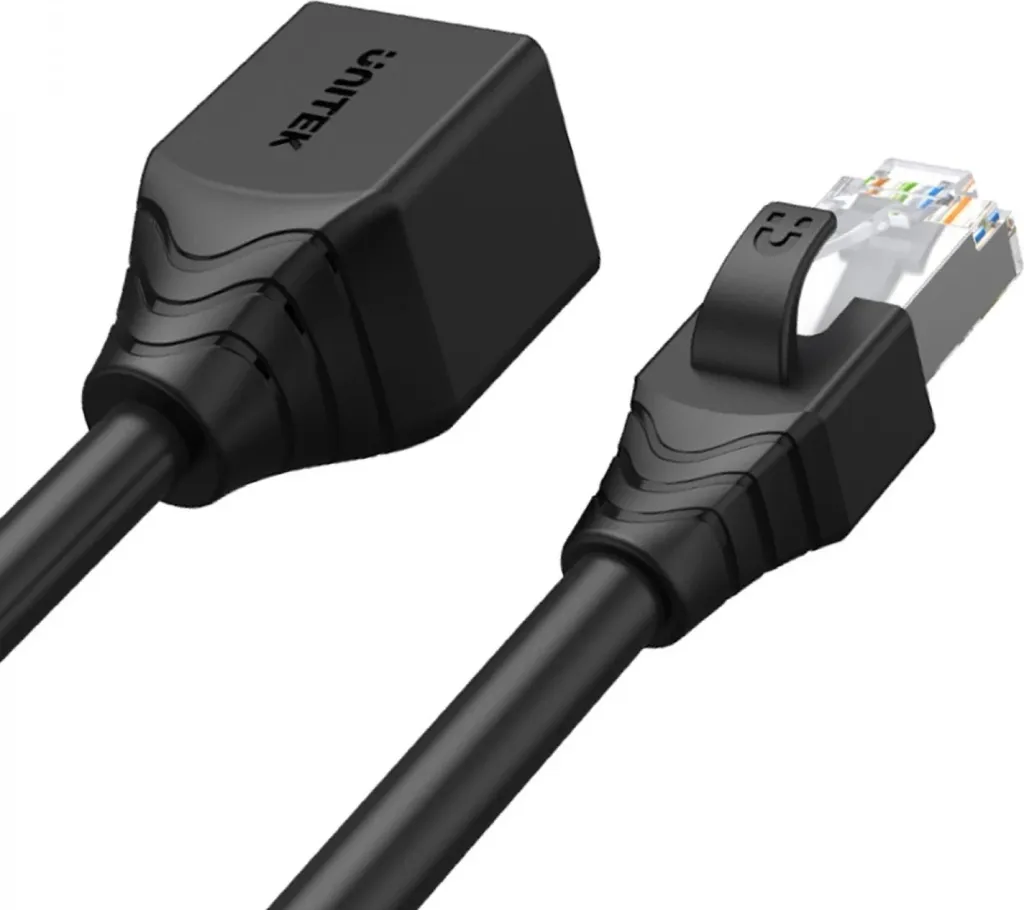Zgjatës UTP Unitek, 2m, i zi - 1