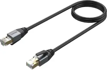 Kabëll Ethernet Unitek RJ-45 LAN, patchcord cat.8, 1.5m, zi-gri
