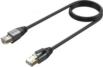 Kabëll Ethernet UNITEK RJ-45 LAN CAT.8, 1m, Zi