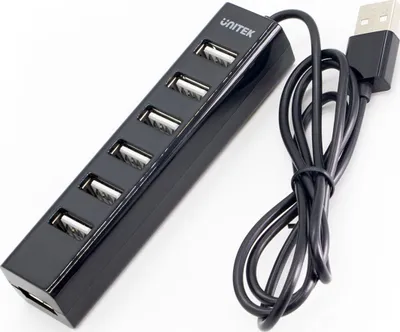 HUB USB Unitek, 7 x USB 2.0, i zi - 5