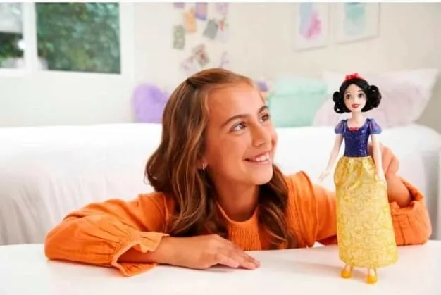 Kukull Mattel Disney Princess Snow White HLW08, 28 cm, shumëngjyrëshe - 4