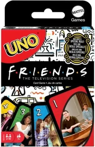 Loja me letra Mattel UNO Friends, me personazhe Friends, 7+